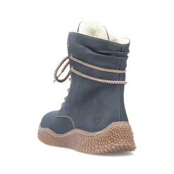 Sale Women'S Corded Boots Royal Blue Ladies Ankle Boots & Boots