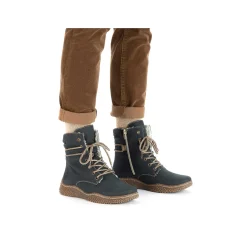 Sale Women'S Corded Boots Royal Blue Ladies Ankle Boots & Boots