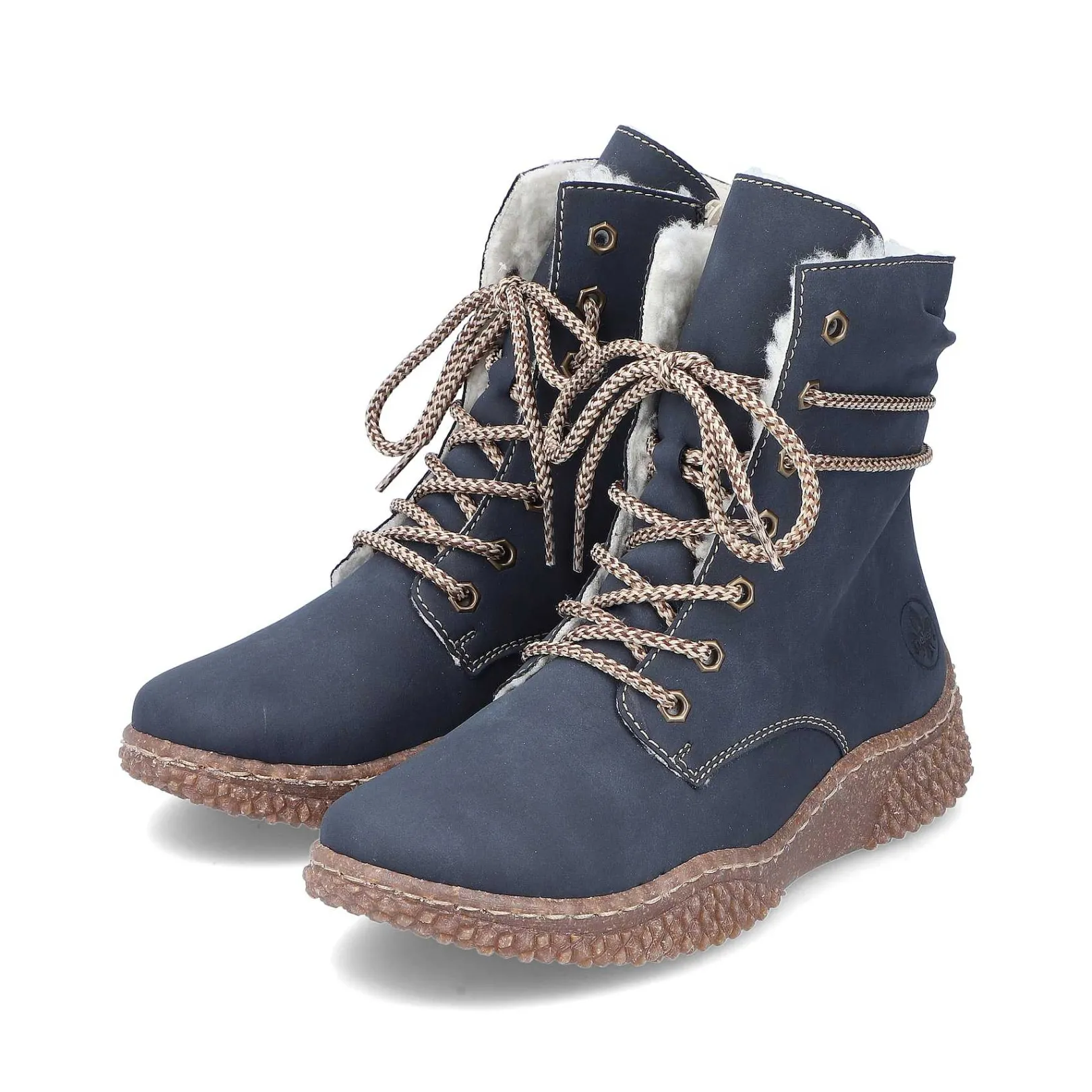 Sale Women'S Corded Boots Royal Blue Ladies Ankle Boots & Boots