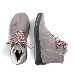 Women'S Corded Boots Moon Grey Ladies Ankle Boots & Boots