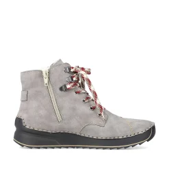 Women'S Corded Boots Moon Grey Ladies Ankle Boots & Boots
