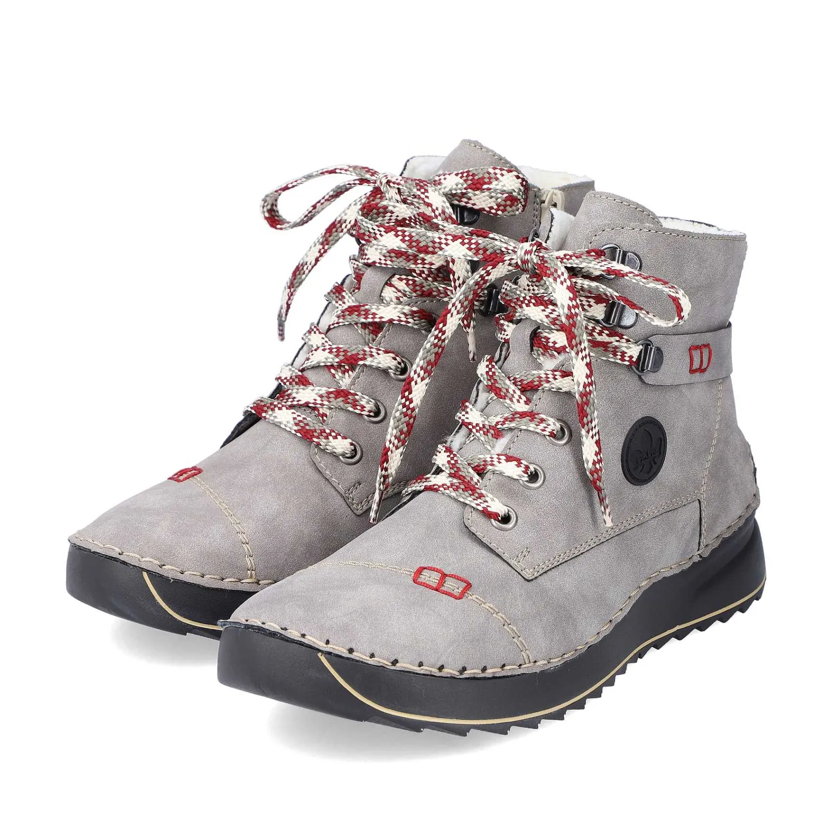 Women'S Corded Boots Moon Grey Ladies Ankle Boots & Boots