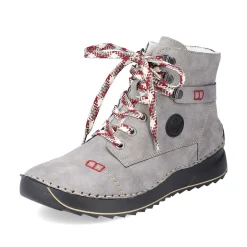 Women'S Corded Boots Moon Grey Ladies Ankle Boots & Boots