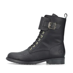 Hot Women'S Corded Boots Asphalt Black Ladies Ankle Boots & Boots