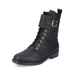 Hot Women'S Corded Boots Asphalt Black Ladies Ankle Boots & Boots