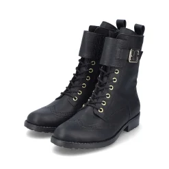 Hot Women'S Corded Boots Asphalt Black Ladies Ankle Boots & Boots