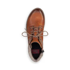 New Women'S Corded Boots Cinnamon Brown Ladies Ankle Boots & Boots