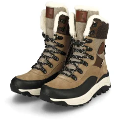 Clearance Women'S Corded Boots Sand Beige Ladies Ankle Boots & Boots