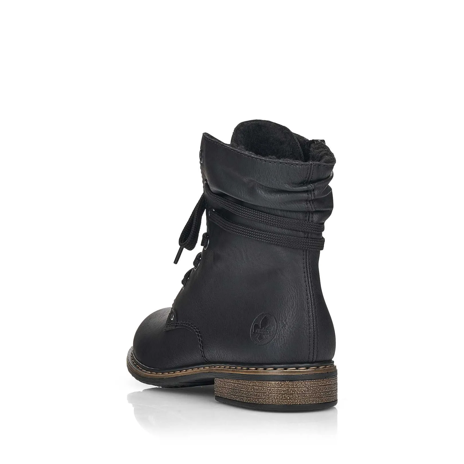 Women'S Corded Boots Asphalt Black Ladies Ankle Boots & Boots