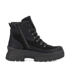 Discount Women'S Corded Boots Diamond Black Ladies Ankle Boots & Boots
