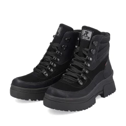 Discount Women'S Corded Boots Diamond Black Ladies Ankle Boots & Boots
