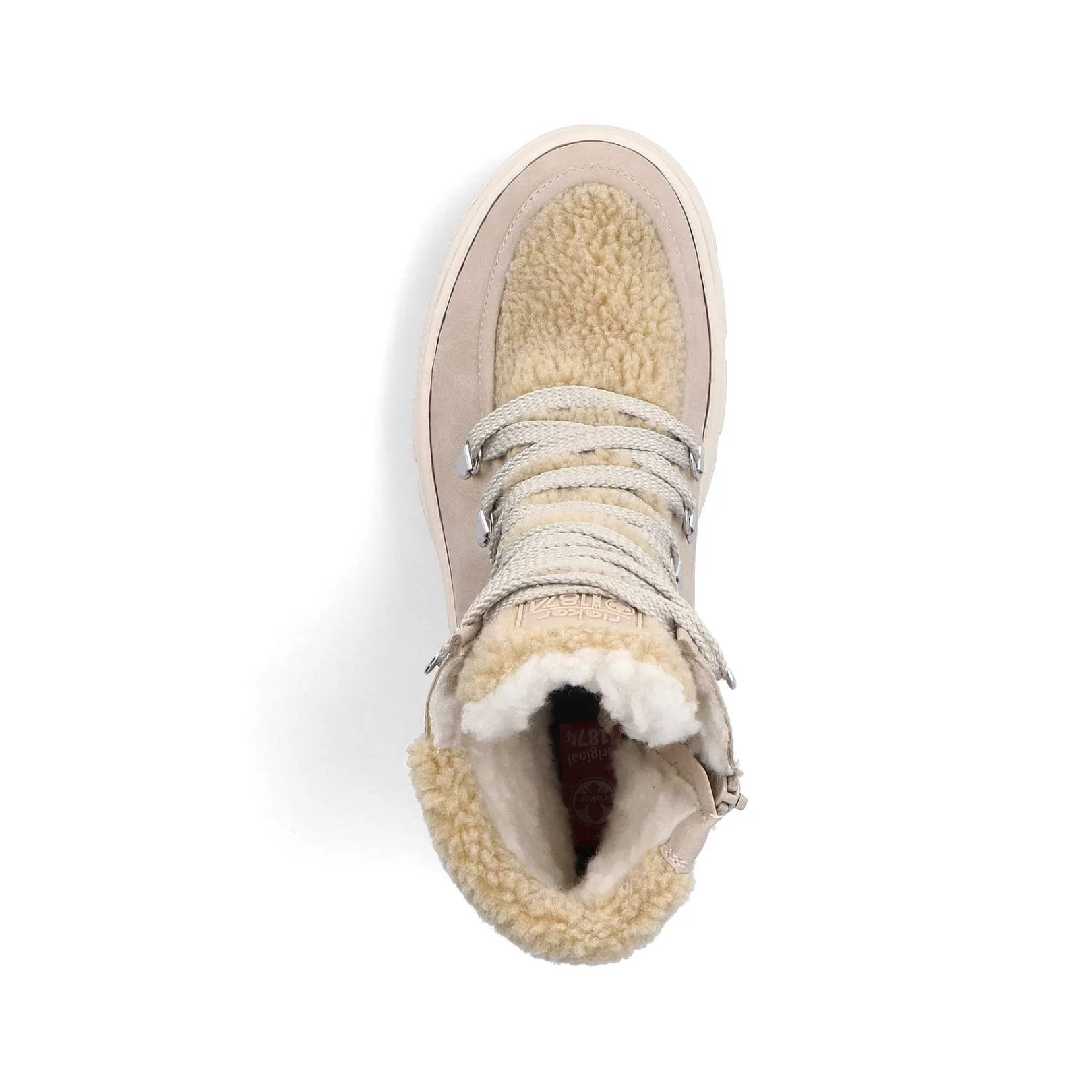 Discount Women'S Corded Boots Sand Beige Ladies Ankle Boots & Boots
