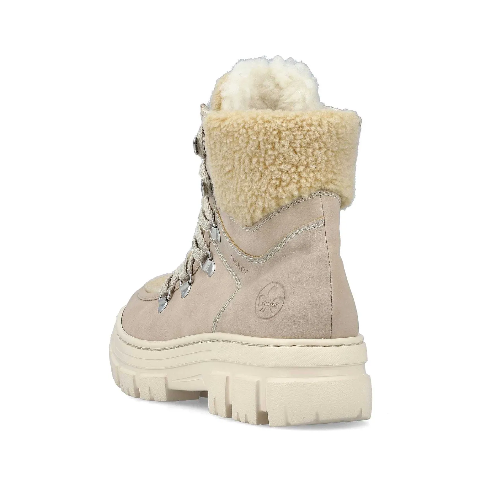 Discount Women'S Corded Boots Sand Beige Ladies Ankle Boots & Boots