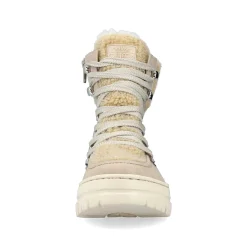 Discount Women'S Corded Boots Sand Beige Ladies Ankle Boots & Boots