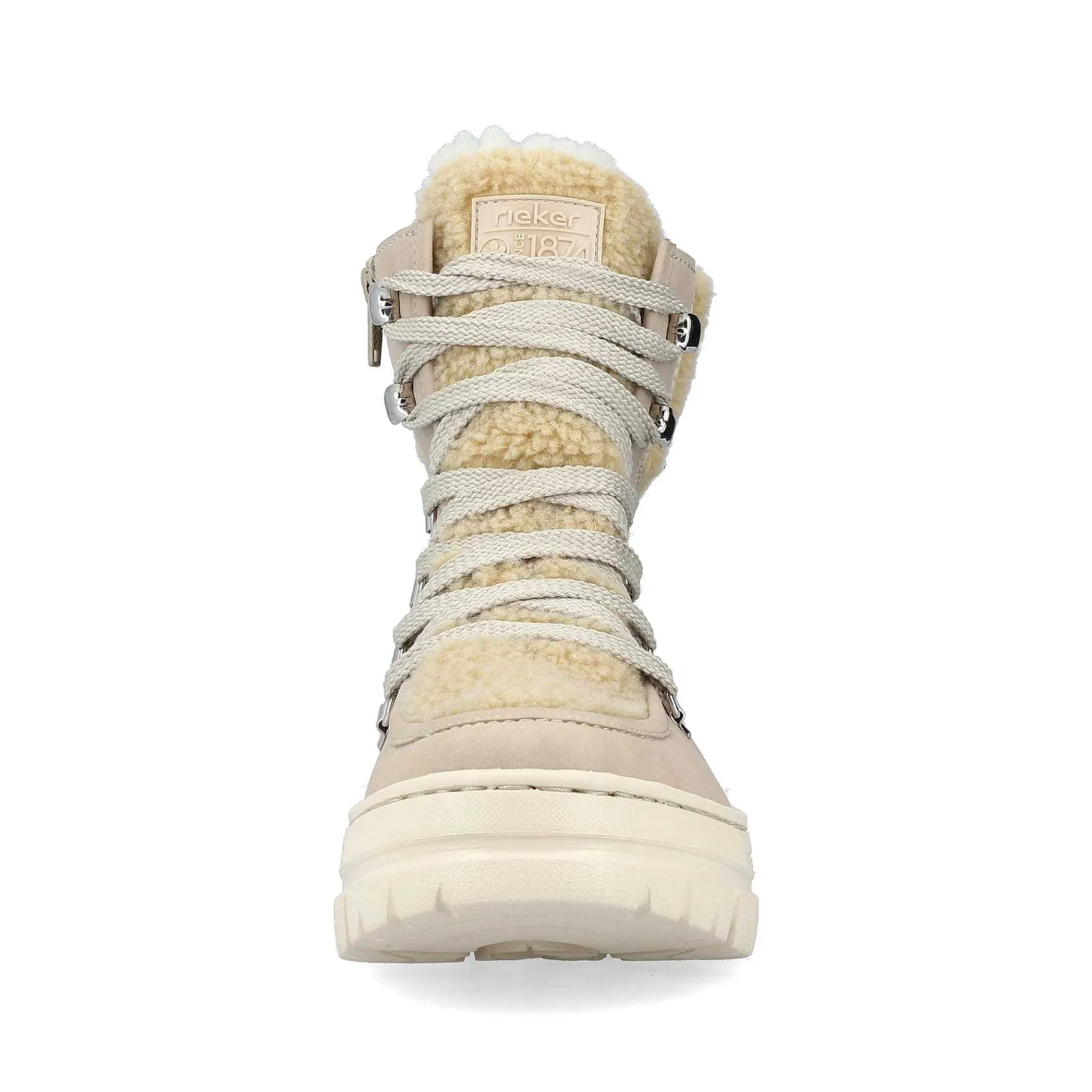 Discount Women'S Corded Boots Sand Beige Ladies Ankle Boots & Boots