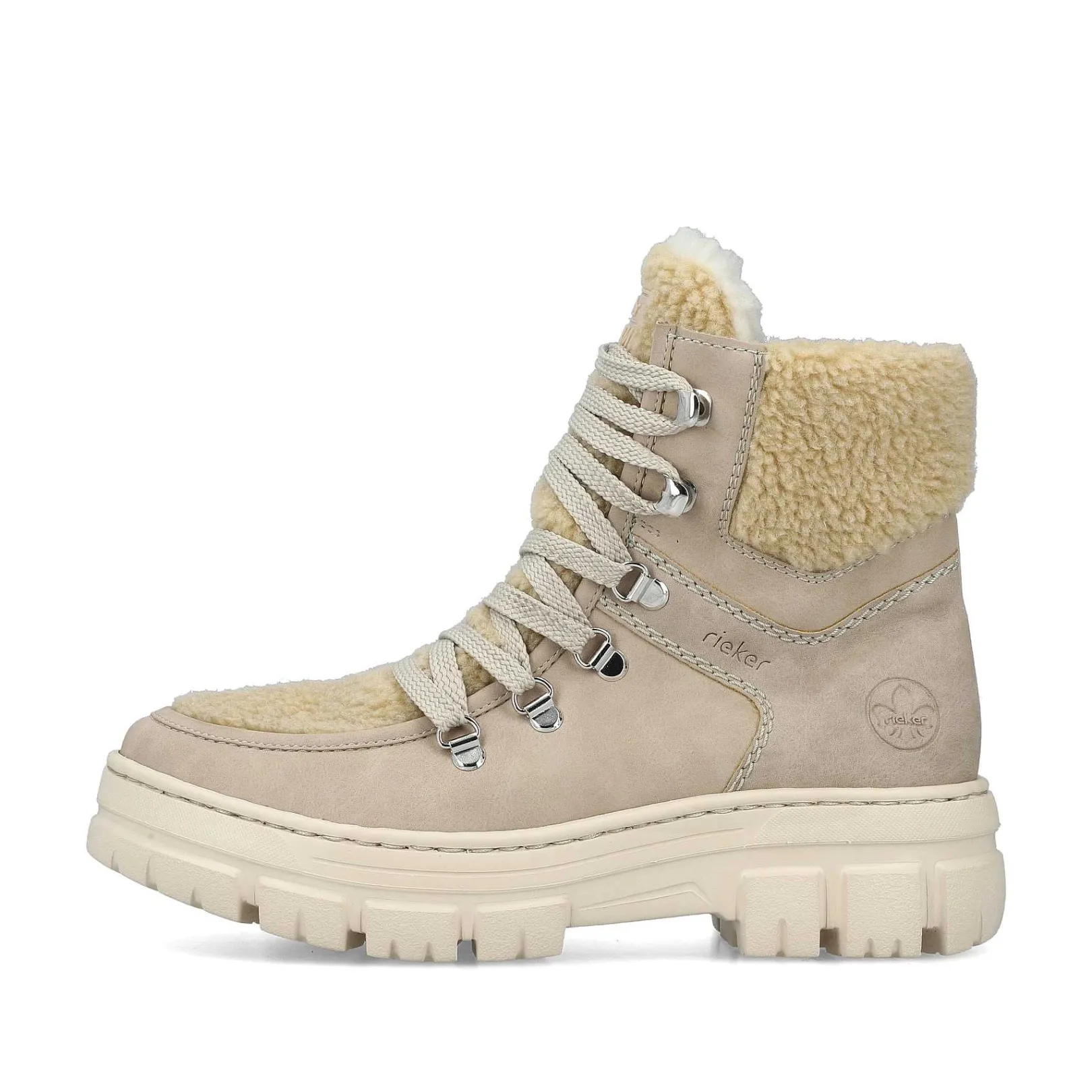 Discount Women'S Corded Boots Sand Beige Ladies Ankle Boots & Boots