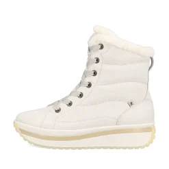 New Women'S Corded Boots Frost White Ladies Ankle Boots & Boots