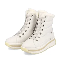 New Women'S Corded Boots Frost White Ladies Ankle Boots & Boots