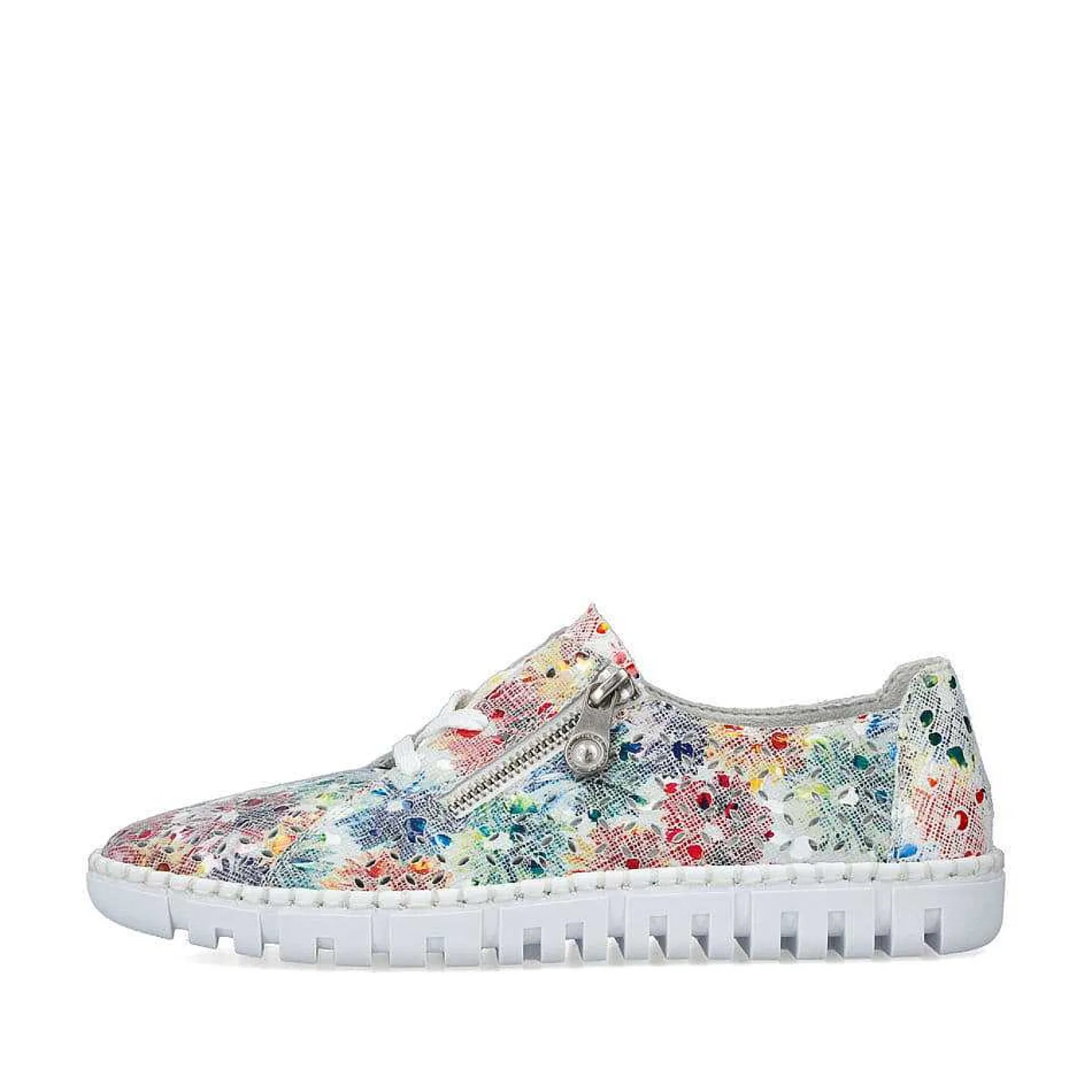 New Women'S Floral Lace-Up Shoes Ladies Low Shoes & Slippers