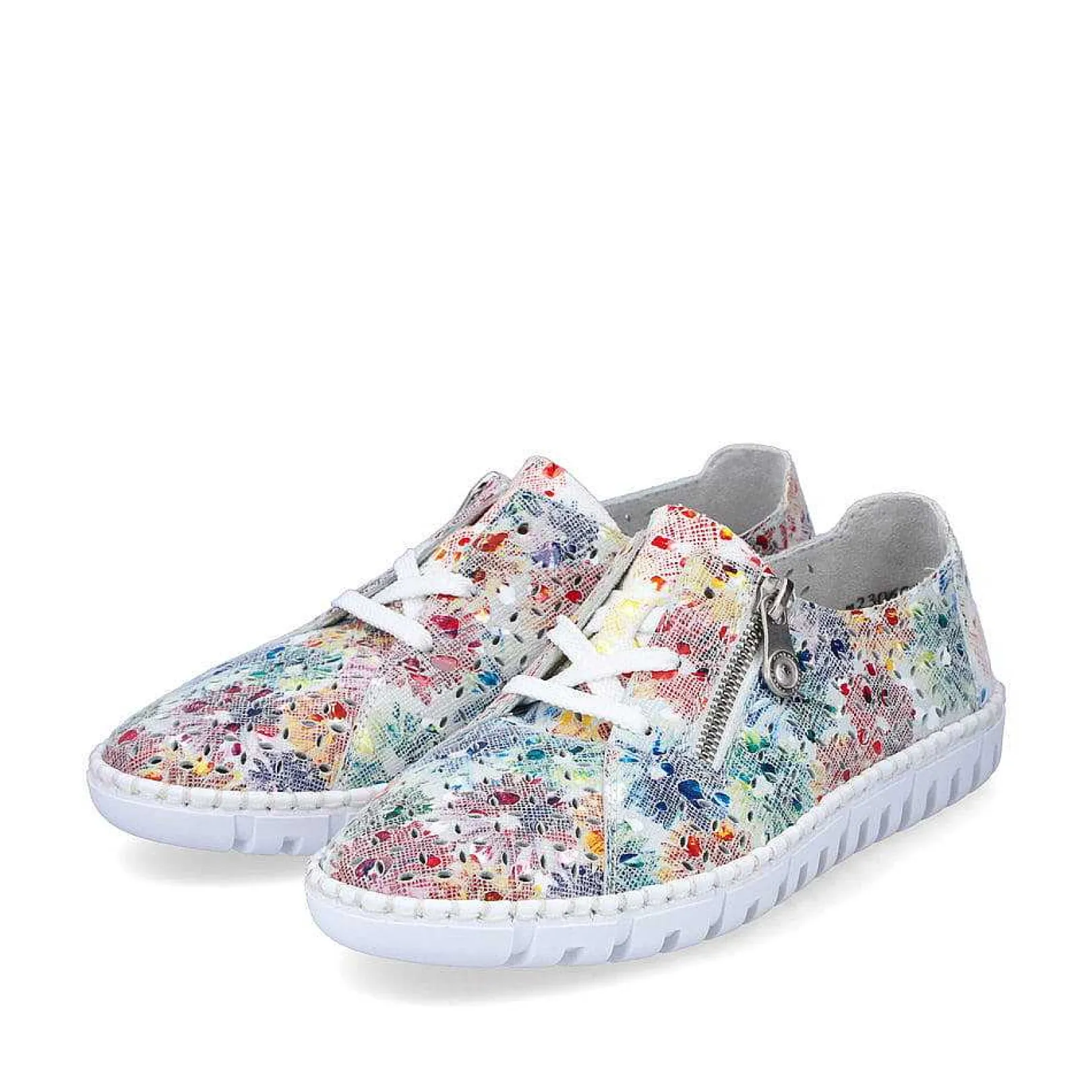 New Women'S Floral Lace-Up Shoes Ladies Low Shoes & Slippers