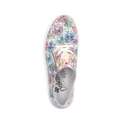 New Women'S Floral Lace-Up Shoes Ladies Low Shoes & Slippers