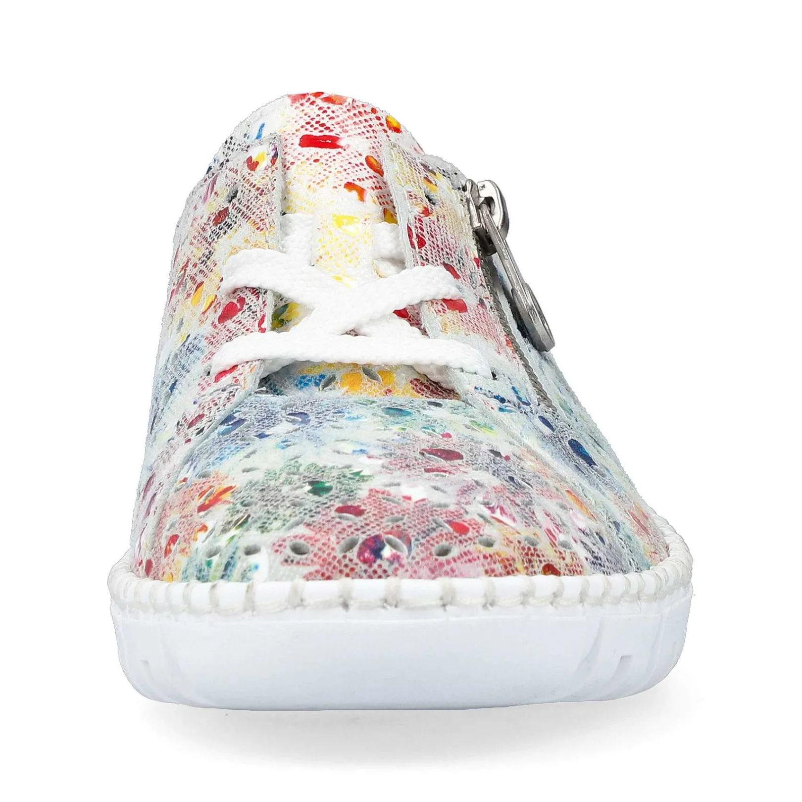 New Women'S Floral Lace-Up Shoes Ladies Low Shoes & Slippers
