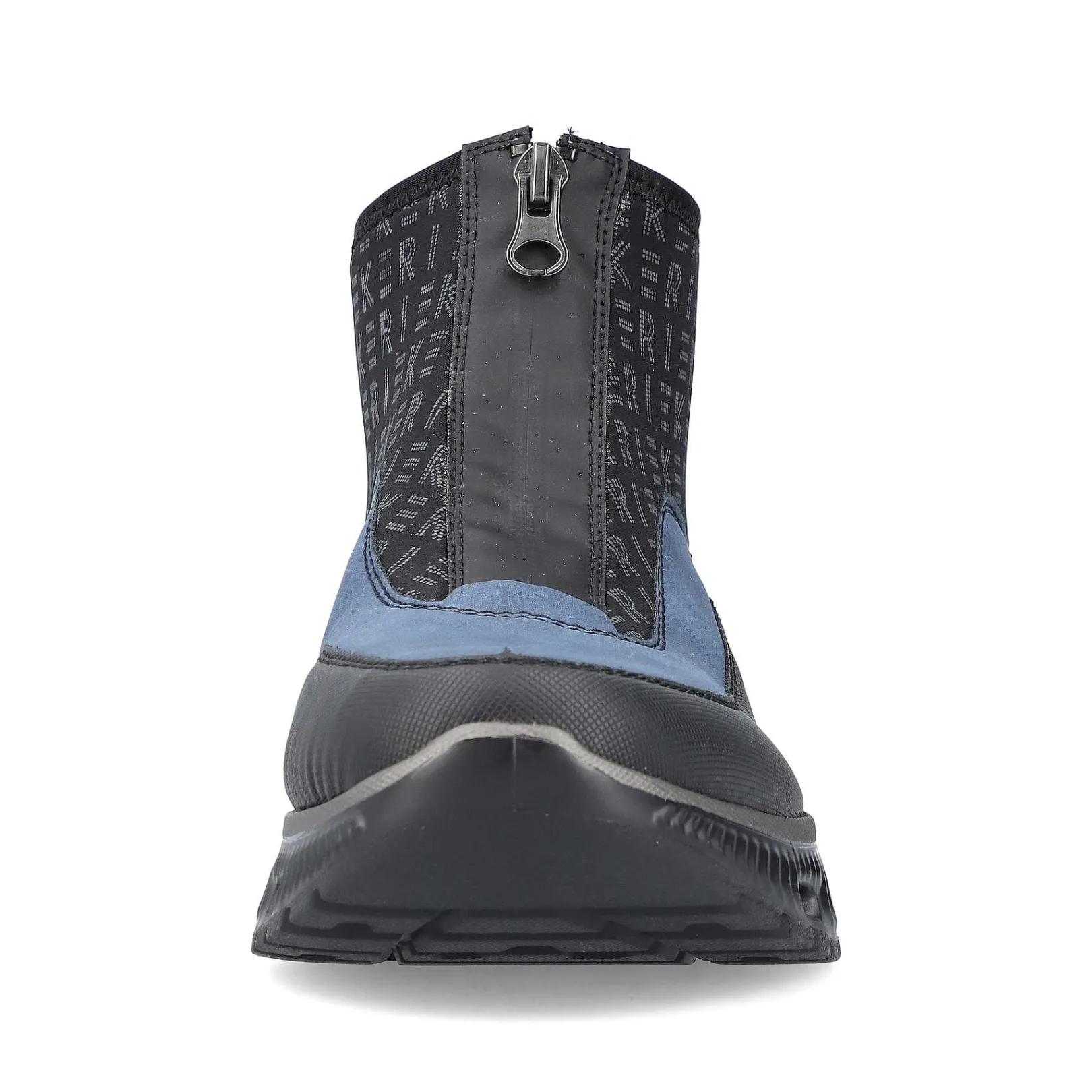 Clearance Women'S High Sneaker Asphalt Black-Ocean Blue Ladies Sneakers