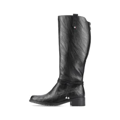 Best Women'S High-Shaft Boots Deep Black Ladies Ankle Boots & Boots