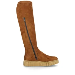 Online Women'S High-Shaft Boots Caramel Brown Ladies Ankle Boots & Boots