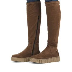 Online Women'S High-Shaft Boots Caramel Brown Ladies Ankle Boots & Boots
