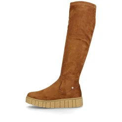 Online Women'S High-Shaft Boots Caramel Brown Ladies Ankle Boots & Boots