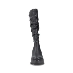 Women'S High-Shaft Boots Night Black Ladies Ankle Boots & Boots