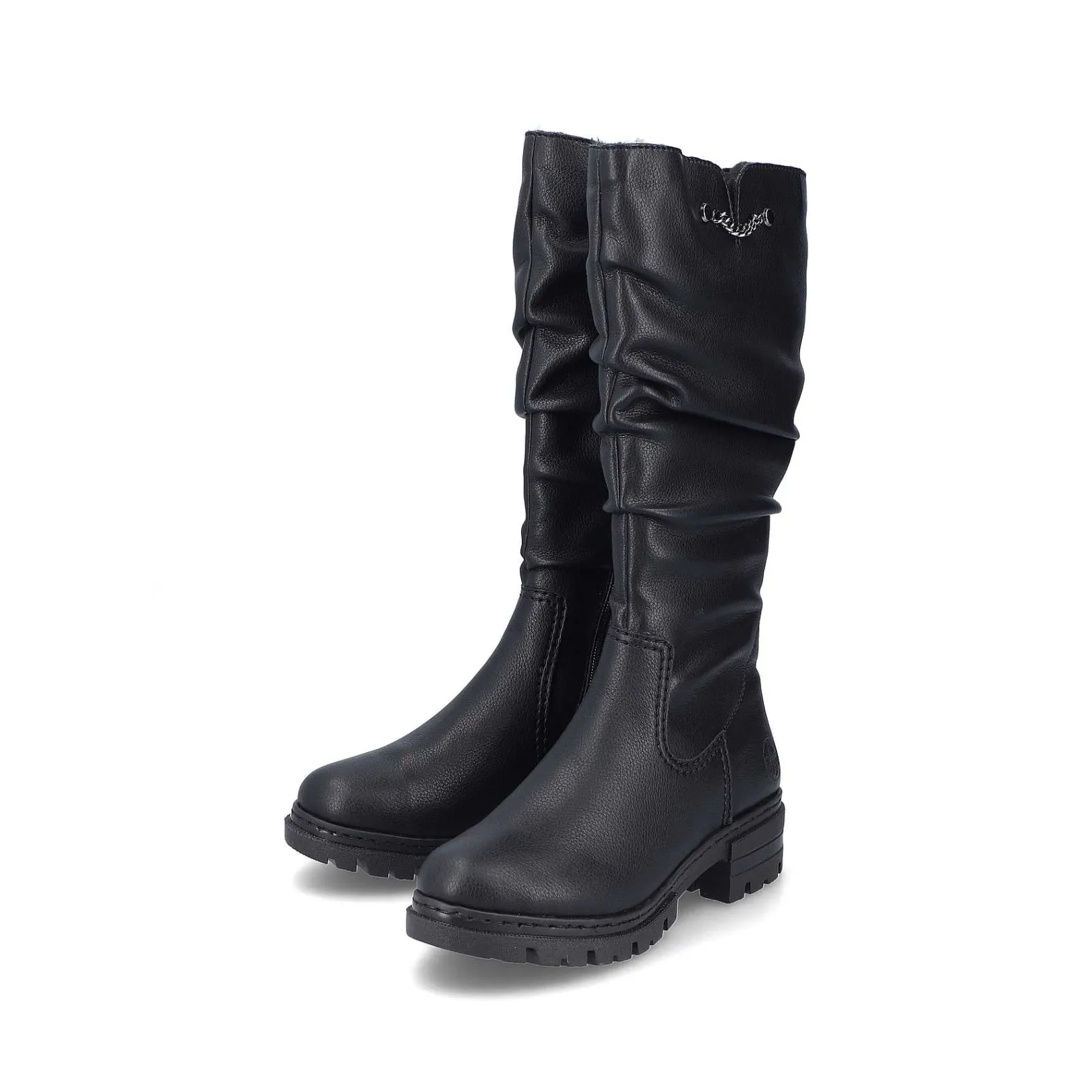 Women'S High-Shaft Boots Night Black Ladies Ankle Boots & Boots