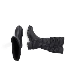 Women'S High-Shaft Boots Night Black Ladies Ankle Boots & Boots