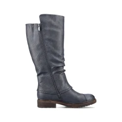Clearance Women'S High-Shaft Boots Ocean Blue Ladies Ankle Boots & Boots
