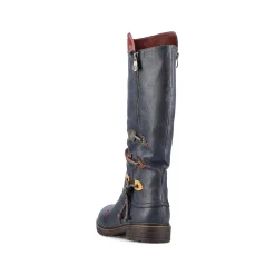 Clearance Women'S High-Shaft Boots Ocean Blue Ladies Ankle Boots & Boots
