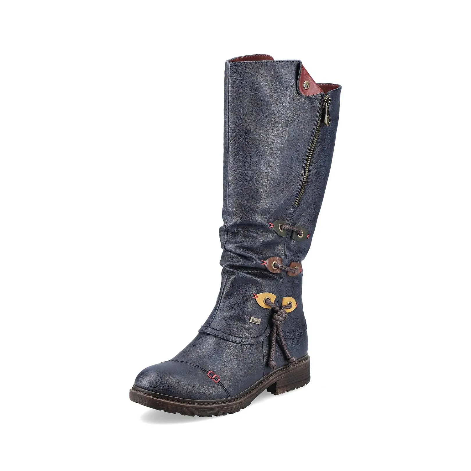 Clearance Women'S High-Shaft Boots Ocean Blue Ladies Ankle Boots & Boots