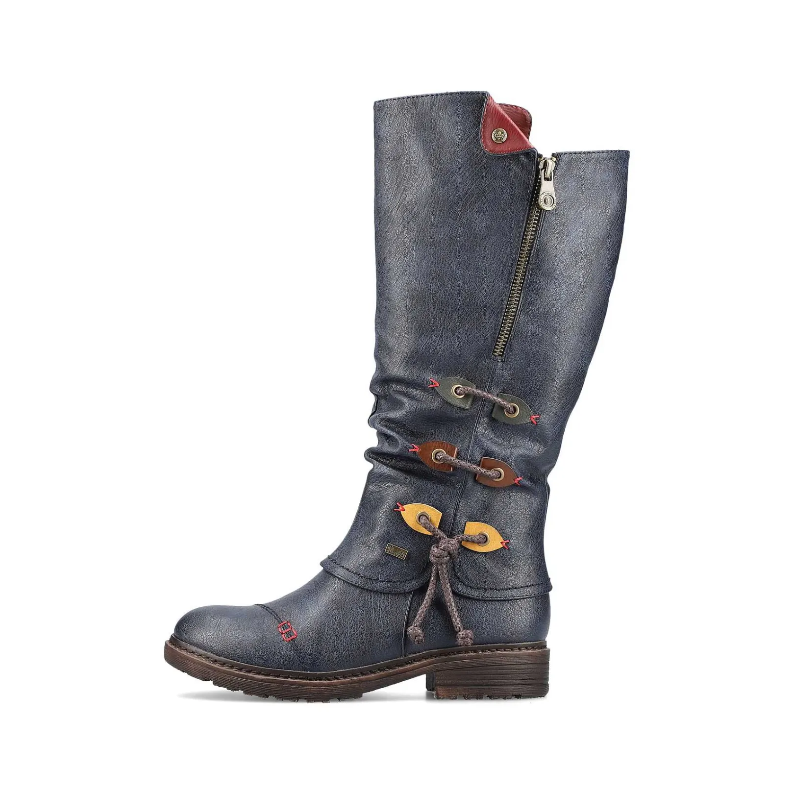 Clearance Women'S High-Shaft Boots Ocean Blue Ladies Ankle Boots & Boots