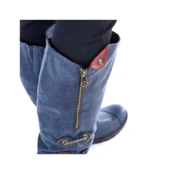Clearance Women'S High-Shaft Boots Ocean Blue Ladies Ankle Boots & Boots