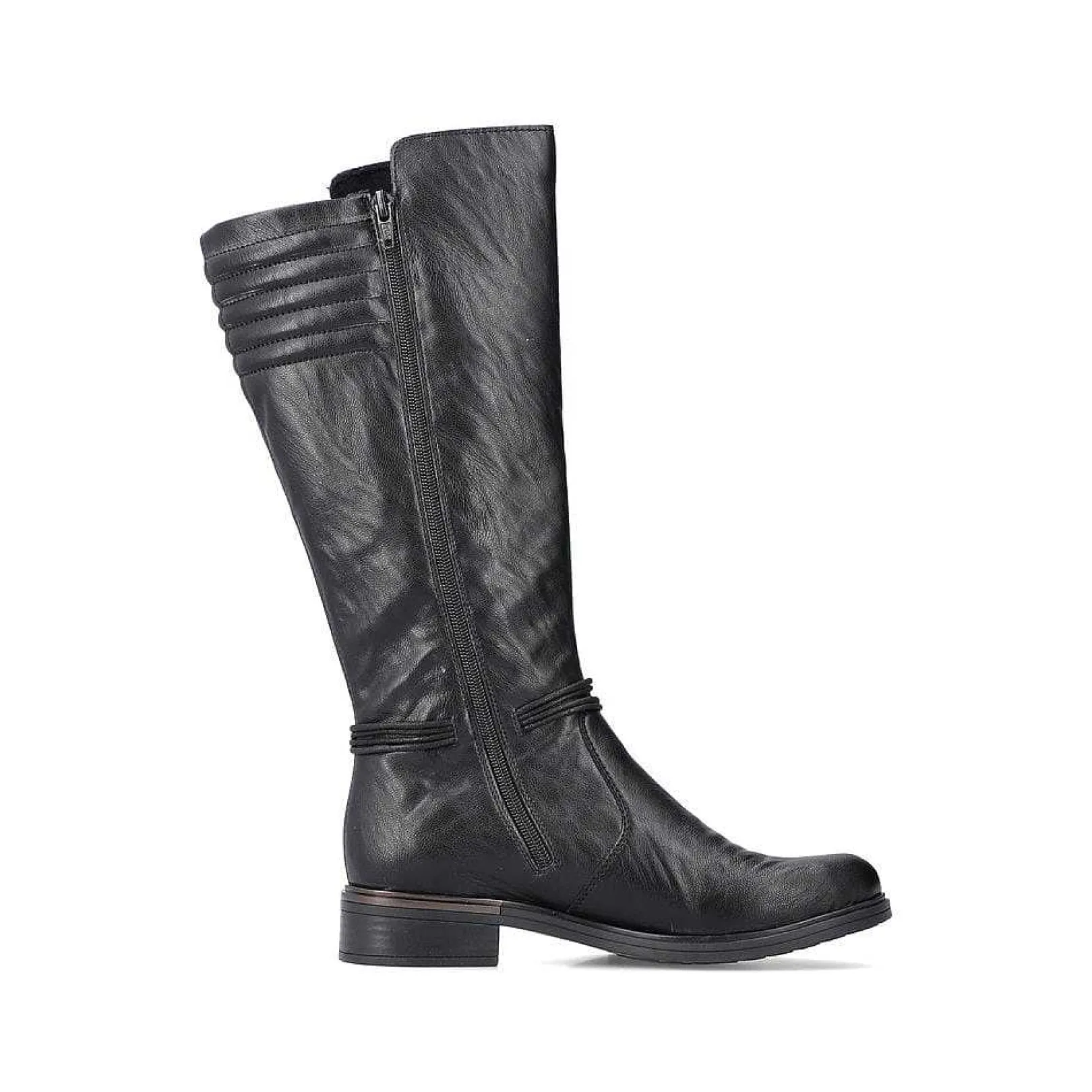 Women'S High-Shaft Boots Night Black Ladies Ankle Boots & Boots