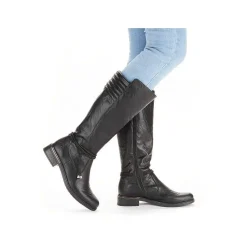 Women'S High-Shaft Boots Night Black Ladies Ankle Boots & Boots