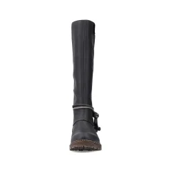 Women'S High-Shaft Boots Deep Black Ladies Ankle Boots & Boots