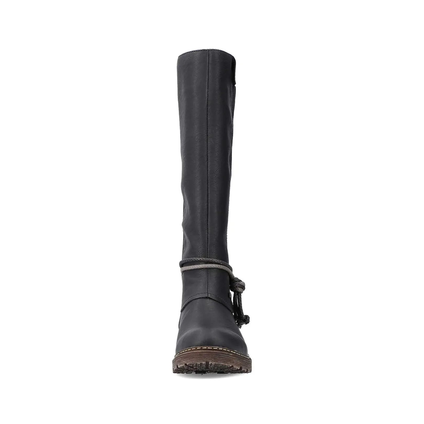 Women'S High-Shaft Boots Deep Black Ladies Ankle Boots & Boots