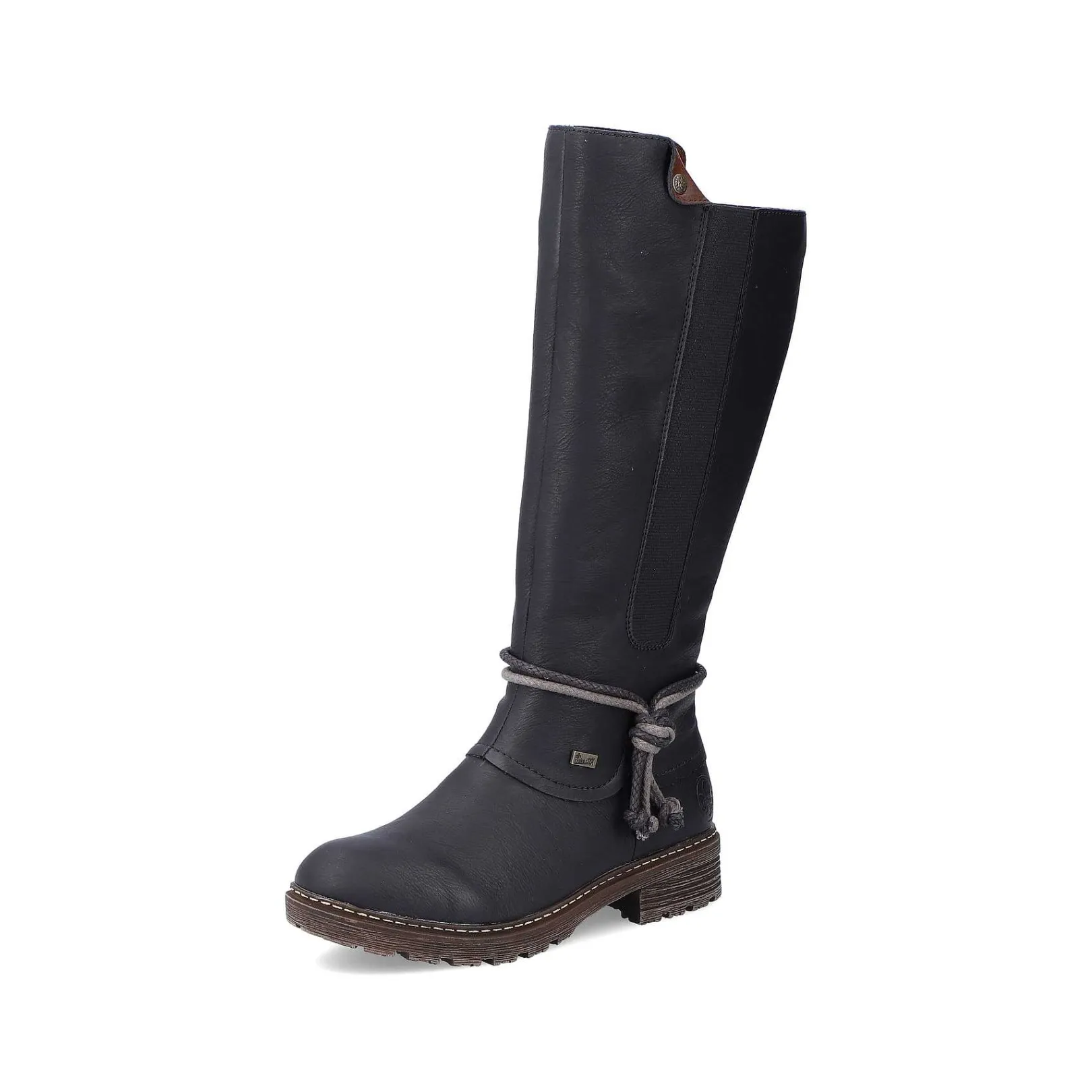 Women'S High-Shaft Boots Deep Black Ladies Ankle Boots & Boots