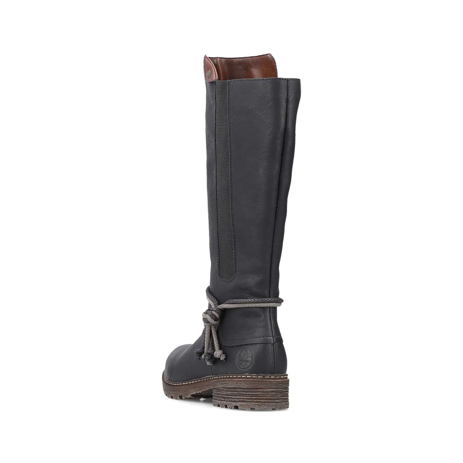 Women'S High-Shaft Boots Deep Black Ladies Ankle Boots & Boots