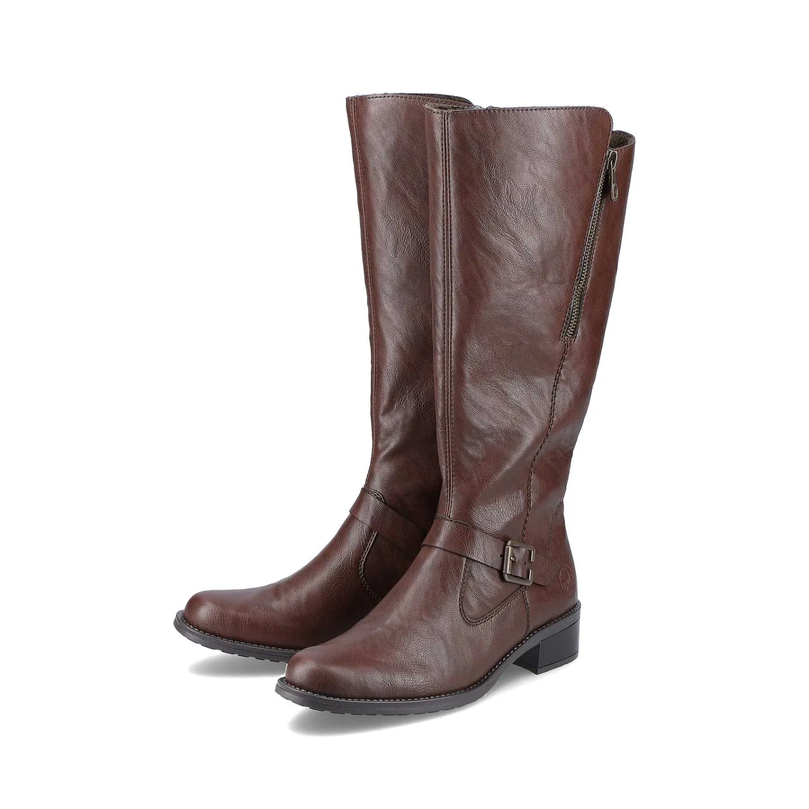 Hot Women'S High-Shaft Boots Coffee Brown Ladies Ankle Boots & Boots