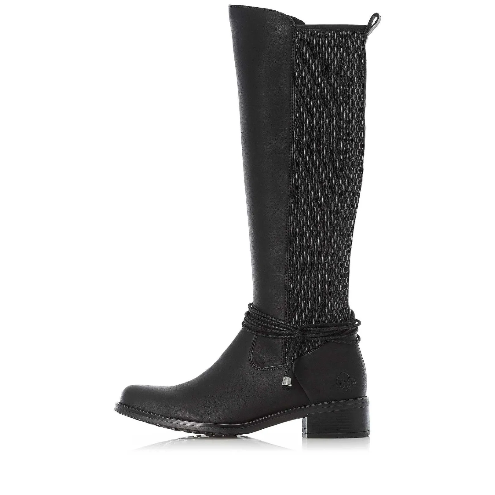 Discount Women'S High-Shaft Boots Deep Black Ladies Ankle Boots & Boots