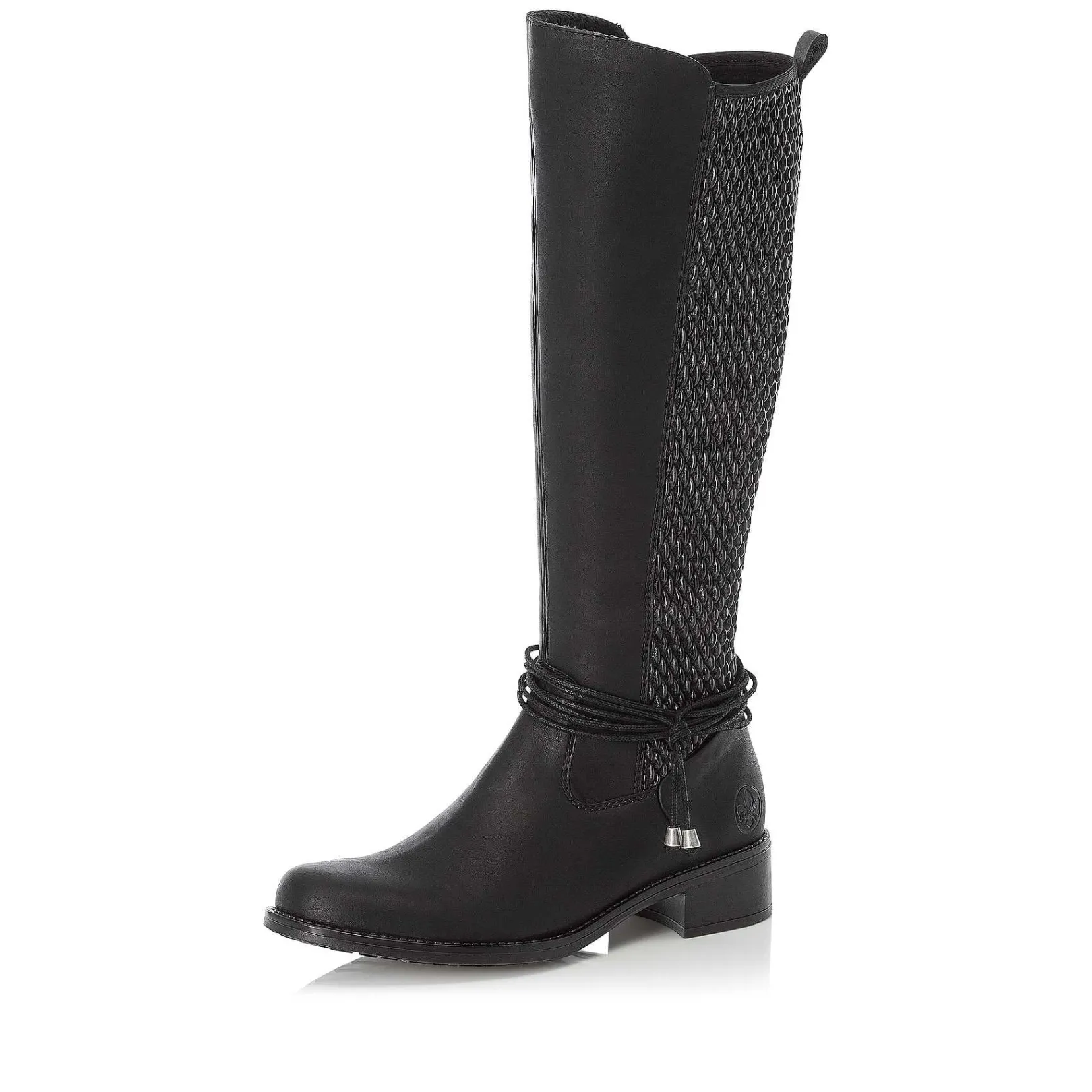 Discount Women'S High-Shaft Boots Deep Black Ladies Ankle Boots & Boots
