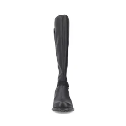 Women'S High-Shaft Boots Night Black Ladies Ankle Boots & Boots