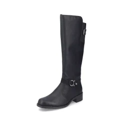 Women'S High-Shaft Boots Night Black Ladies Ankle Boots & Boots
